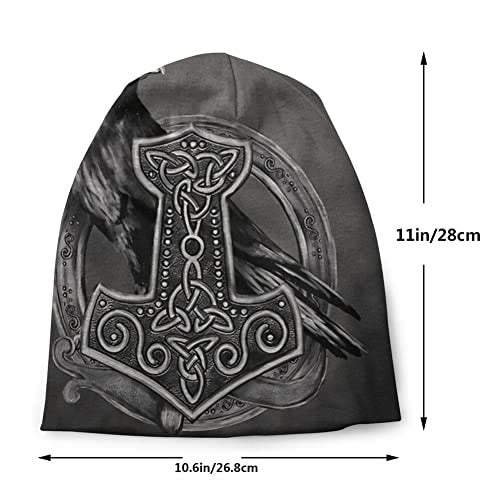 WorldNorse Wikinger Mjölnir Mütze mit Keltischer Knoten - image 1