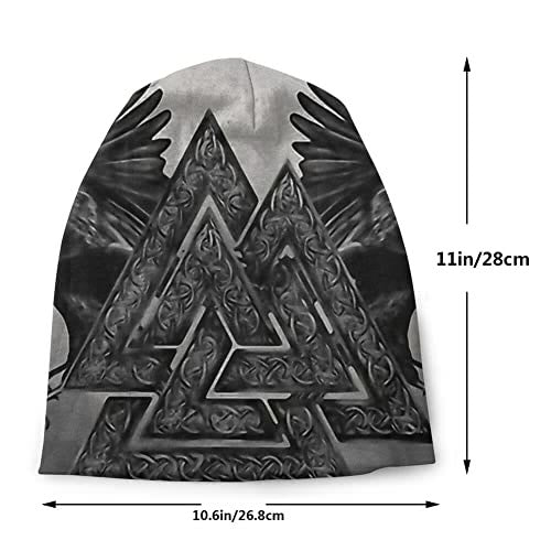WorldNorse Valknut Raven -Mütze - image 1