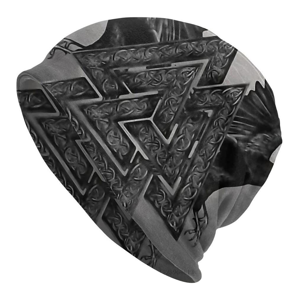 WorldNorse Valknut Raven -Mütze - Valknut - image 1