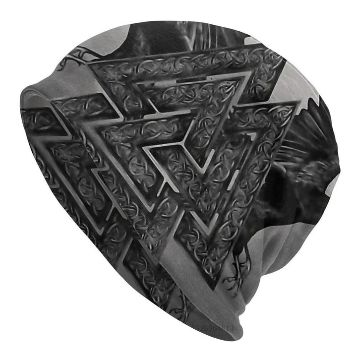 WorldNorse Valknut Raven -Mütze - Valknut - image 0