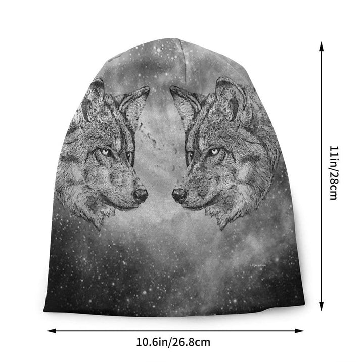 WorldNorse Wikingerwölfe Graue Beanie  - image 3
