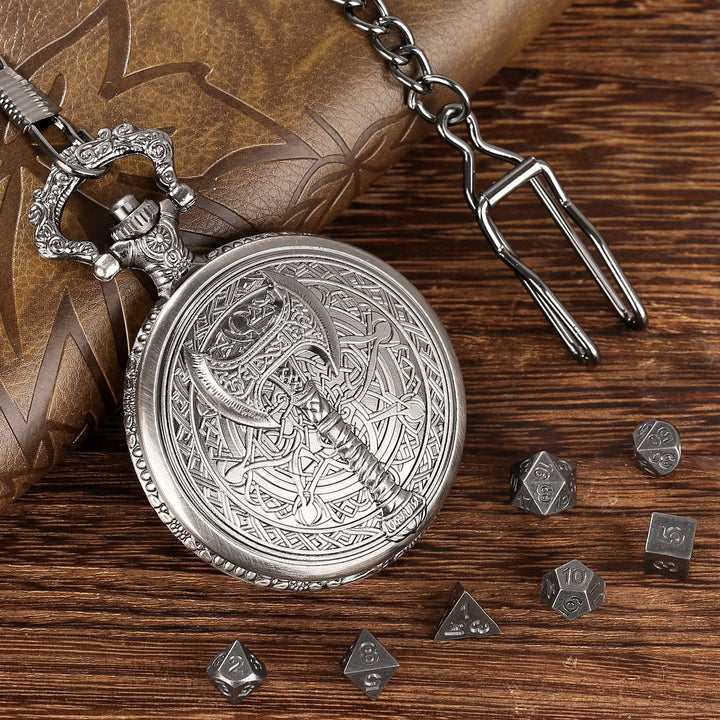 WorldNorse Wikinger Axt, dreidimensionale Würfel-Hüftkette - image 7