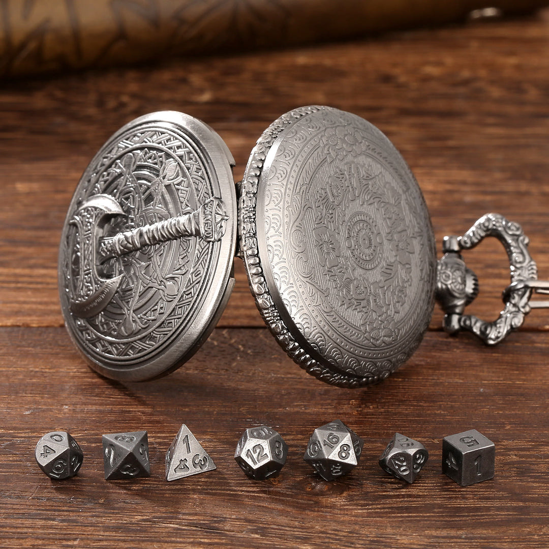 WorldNorse Wikinger Axt, dreidimensionale Würfel-Hüftkette - image 9