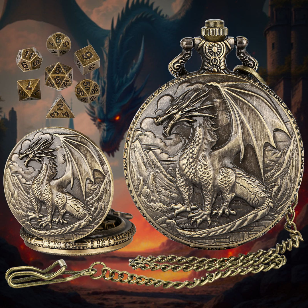 WorldNorse Nordischer Drache, Sieben Würfel, Hüftkette - image 2