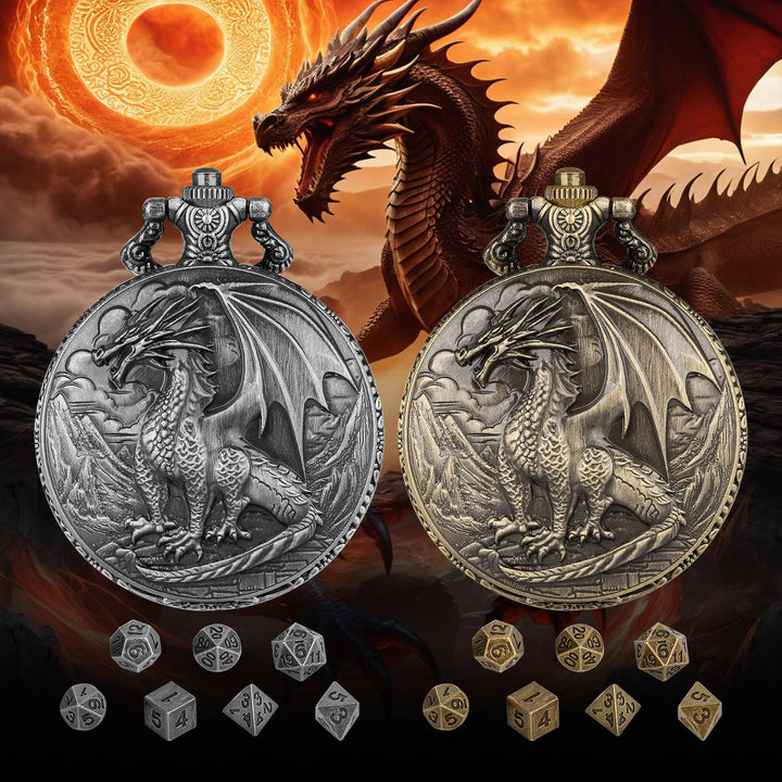 WorldNorse Nordischer Drache, Sieben Würfel, Hüftkette - image 0