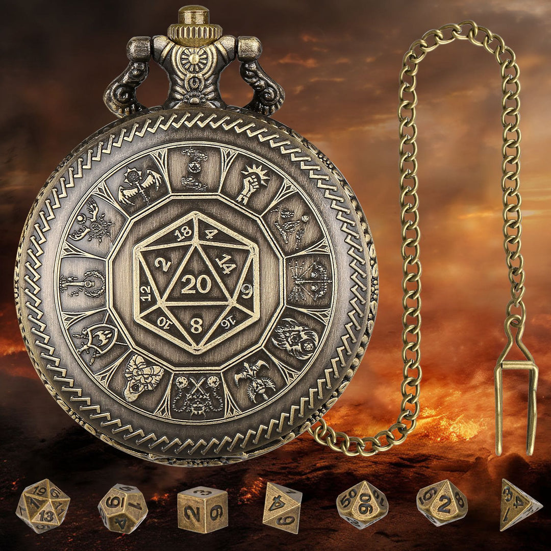 WorldNorse Geometrisches Mini-Würfelset, Taillenkette - image 5