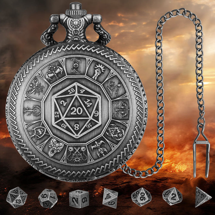 WorldNorse Geometrisches Mini-Würfelset, Taillenkette - image 11