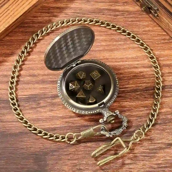 WorldNorse Bronze Drachen Mini Würfel Taille Kette - image 4