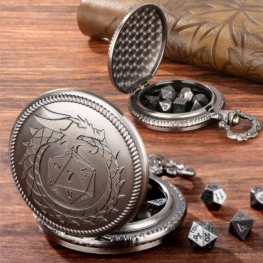 WorldNorse Bronze Drachen Mini Würfel Taille Kette - image 9