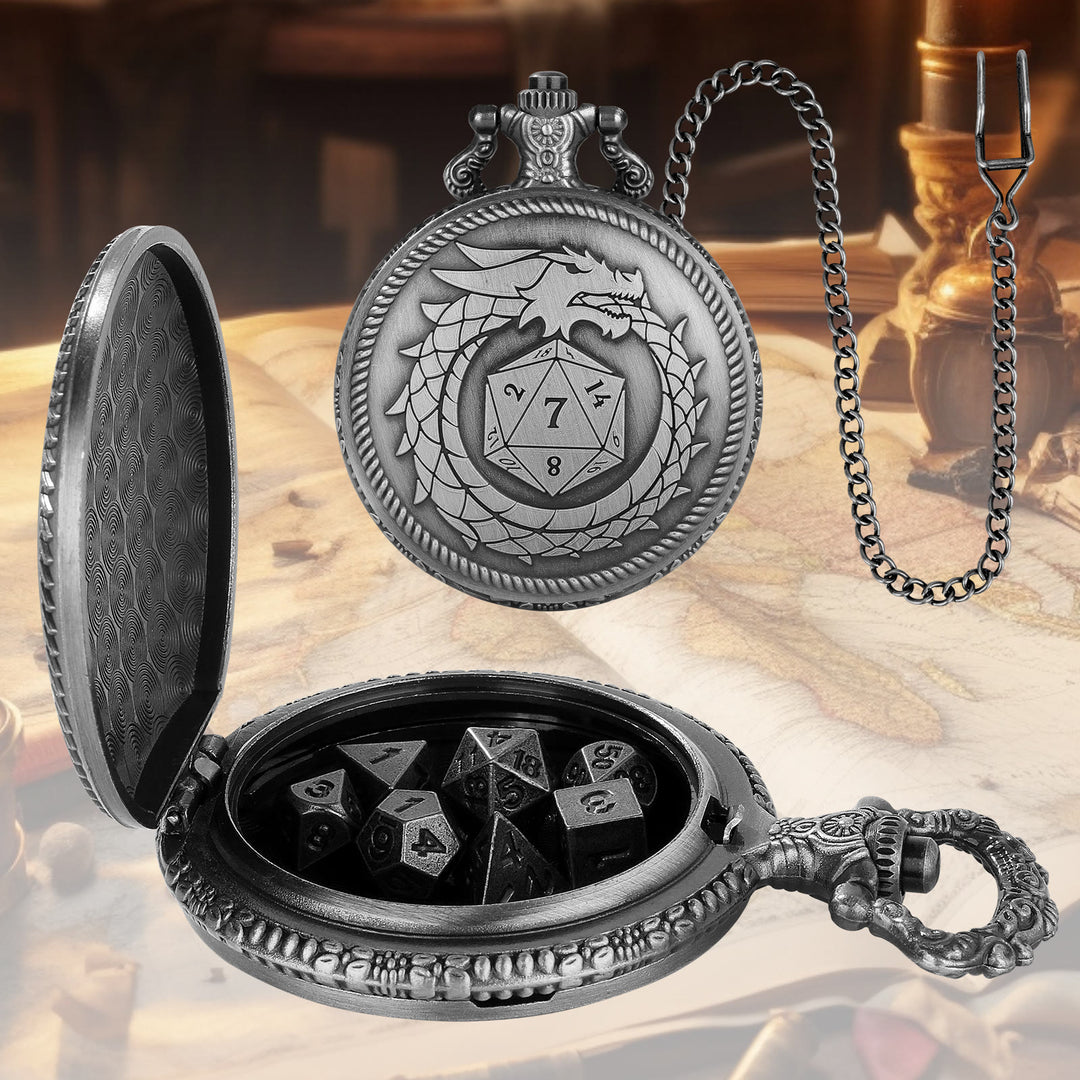 WorldNorse Bronze Drachen Mini Würfel Taille Kette - image 11