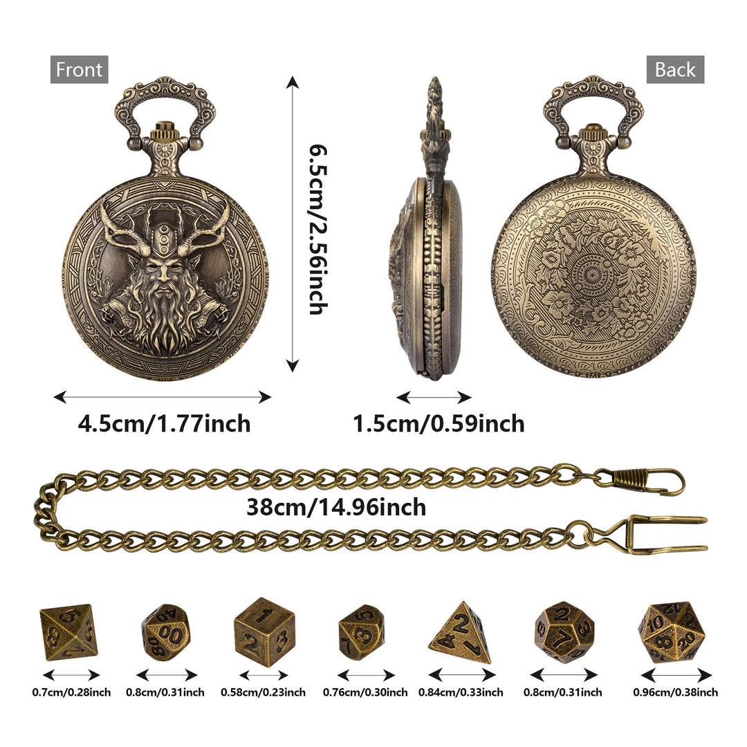 WorldNorse Retro Druidenwürfel-Hüftkette - image 5