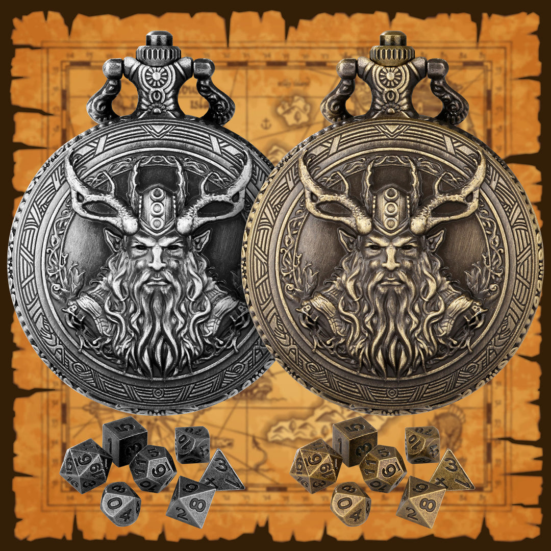 WorldNorse Retro Druidenwürfel-Hüftkette - image 1