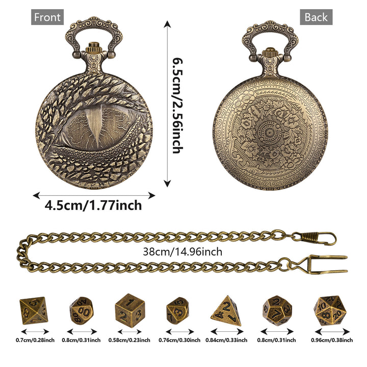 WorldNorse Dragon Eye Seven Dice Taillenkette - image 10