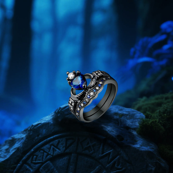 WorldNorse – Kronengebundener Herzring - image 5