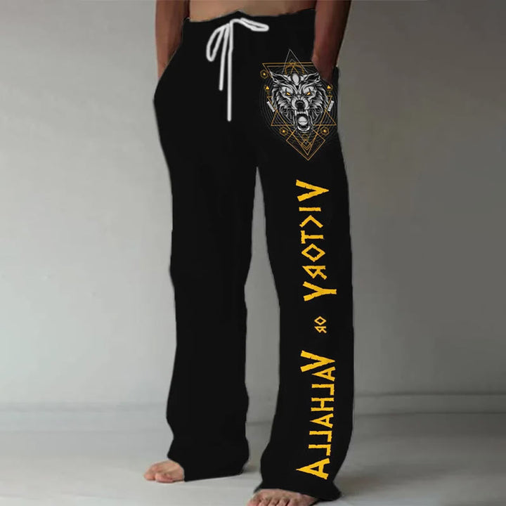 WorldNorse Viking Wolf Victory oder Valhalla Freizeithosen - US/UK/AU52, EU62 (6XL) - image 0