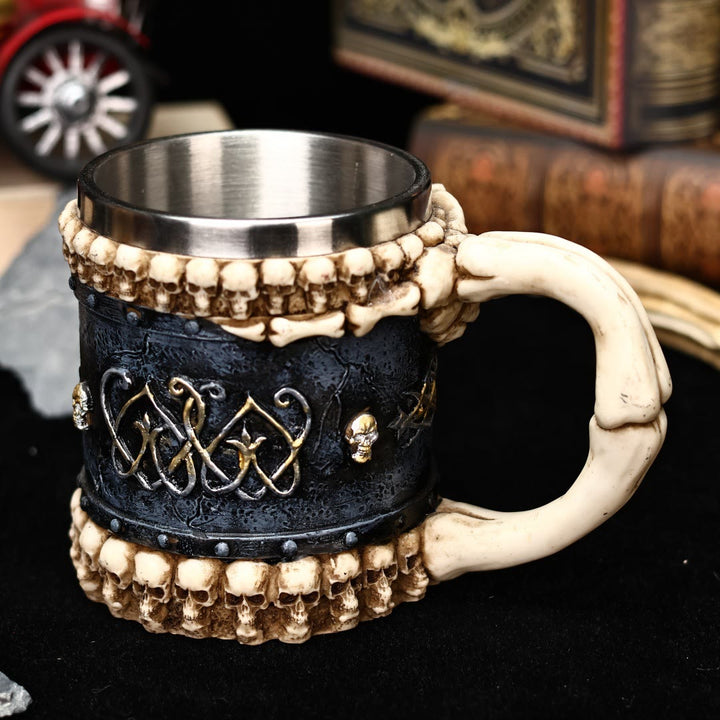 WorldNorse Vintage Tasse mit Keltischer Knoten und Klaue - Becher - image 0