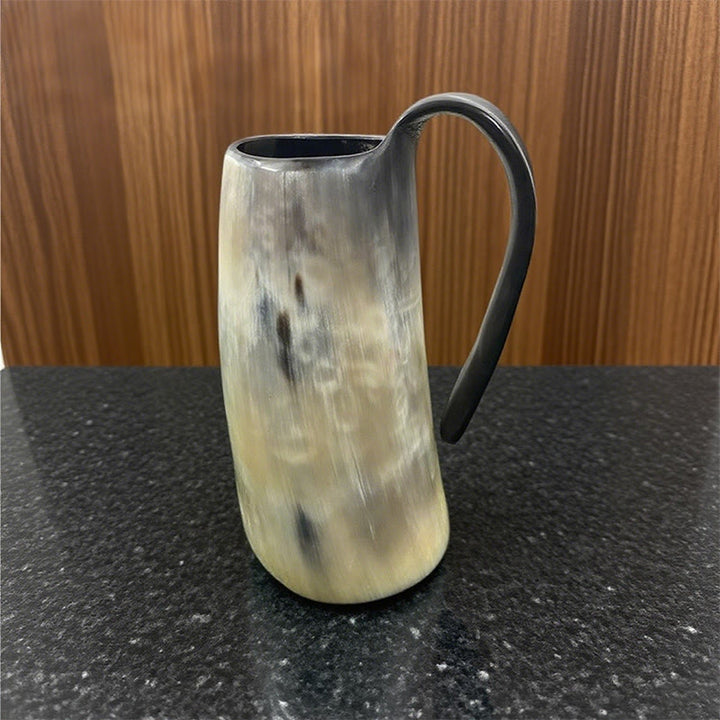 WorldNorse Viking Retro Natur Ochsenhorn Tasse - image 3