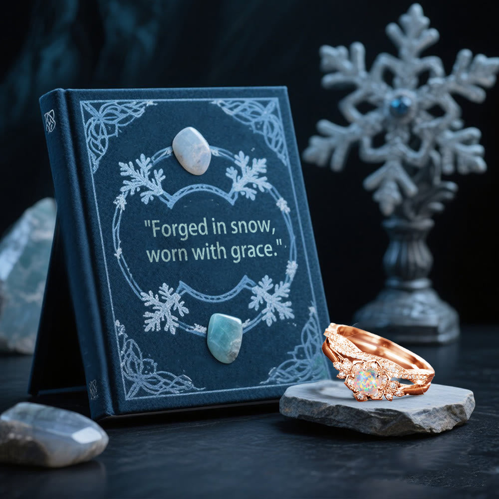 WorldNorse Schneeblumen-Kronenring - image 7