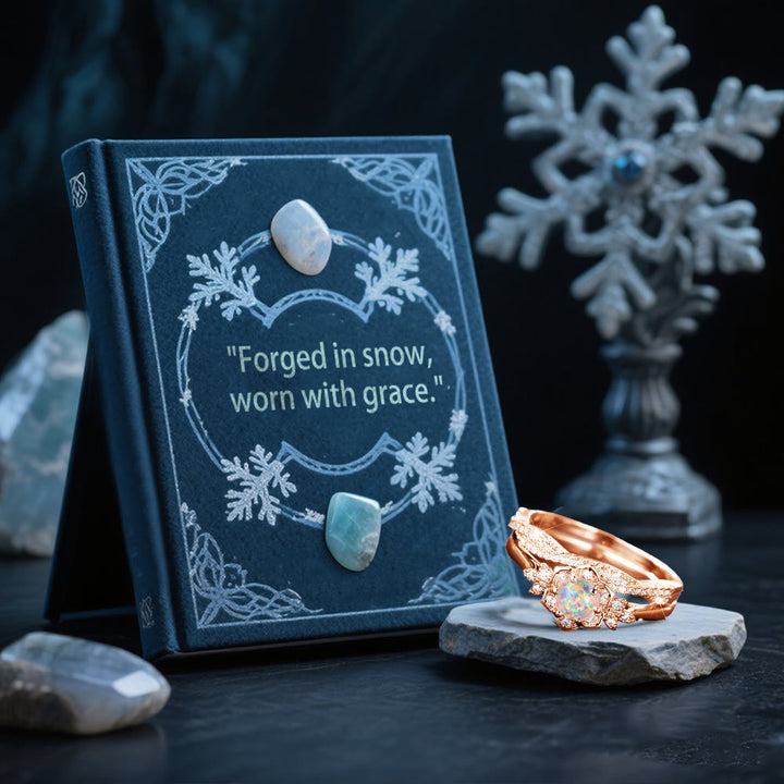 WorldNorse Schneeblumen-Kronenring - image 7