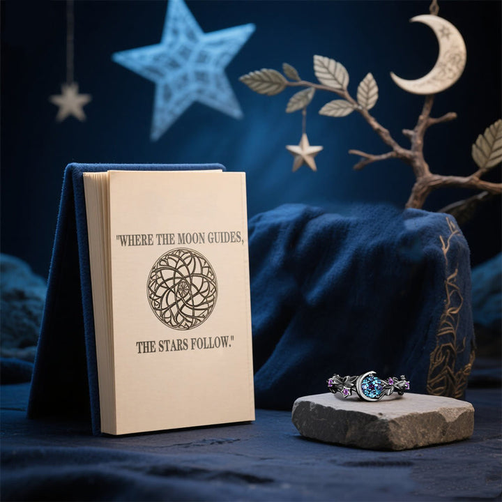 WorldNorse Mondstern-Zweigring - image 11