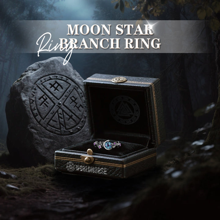 WorldNorse Mondstern-Zweigring - image 10