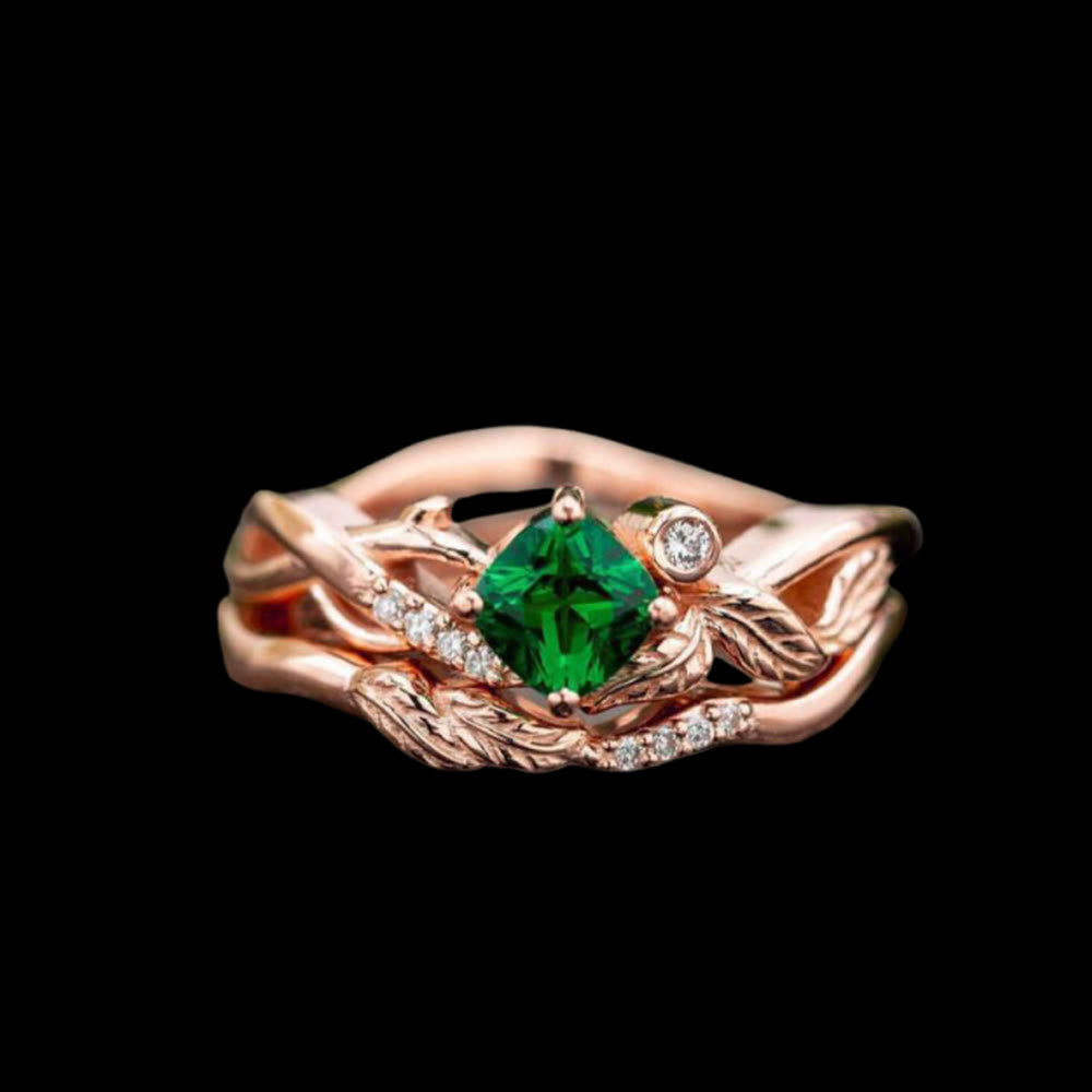 WorldNorse Enchanted Grove Grüner Zweigring - 62mm - image 0