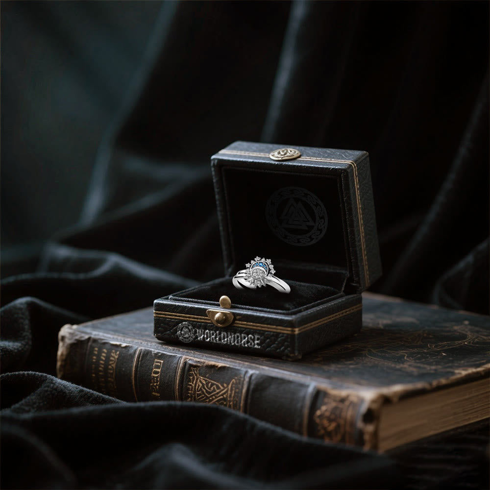 WorldNorse Máni Sonnen- und Mondring-Set - image 9