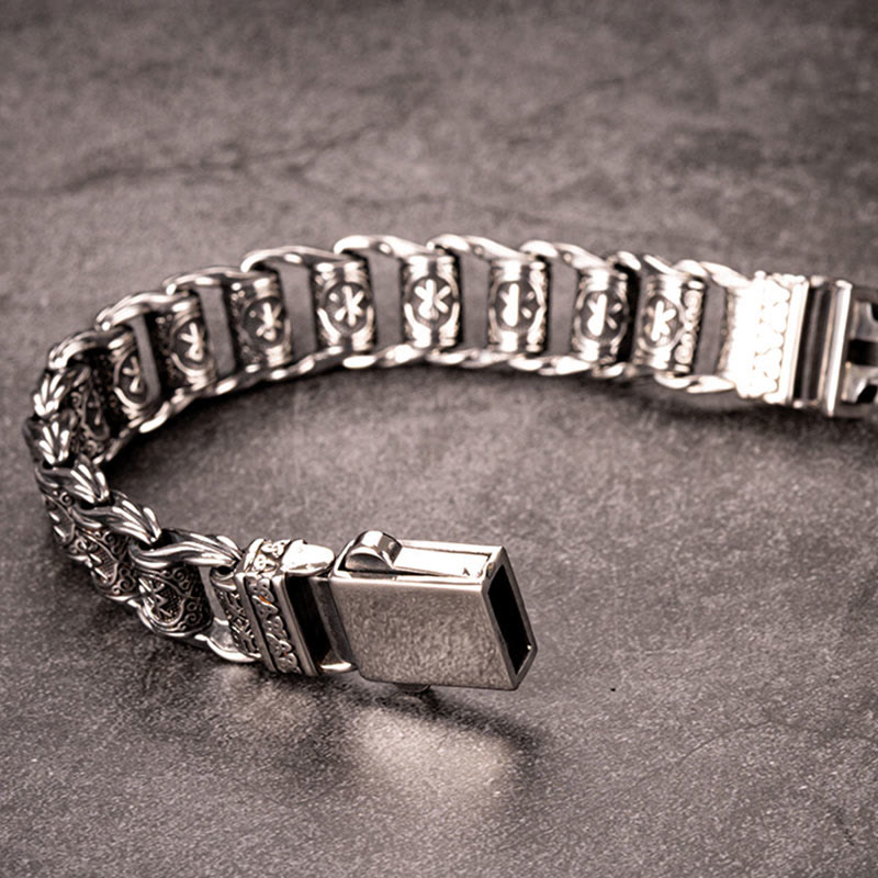 WorldNorse Wikinger Rune -Fasskettenarmband - image 2