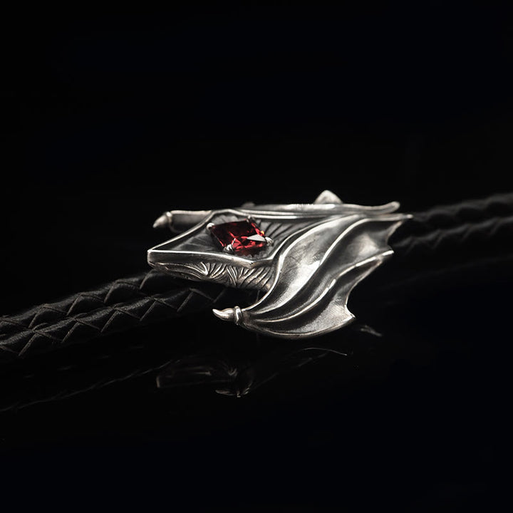 WorldNorse Bolotie-Halskette mit gotischem Flügel aus 925er Sterlingsilber - image 5