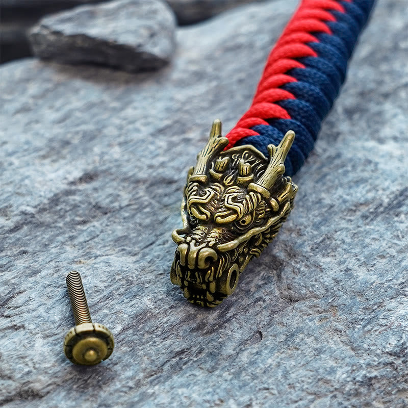 WorldNorse Mythology Nordischer Drache Paracord Geflochtenes Armband - image 2