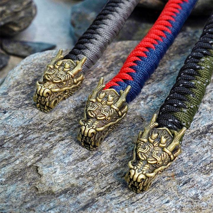 WorldNorse Mythology Nordischer Drache Paracord Geflochtenes Armband - image 13
