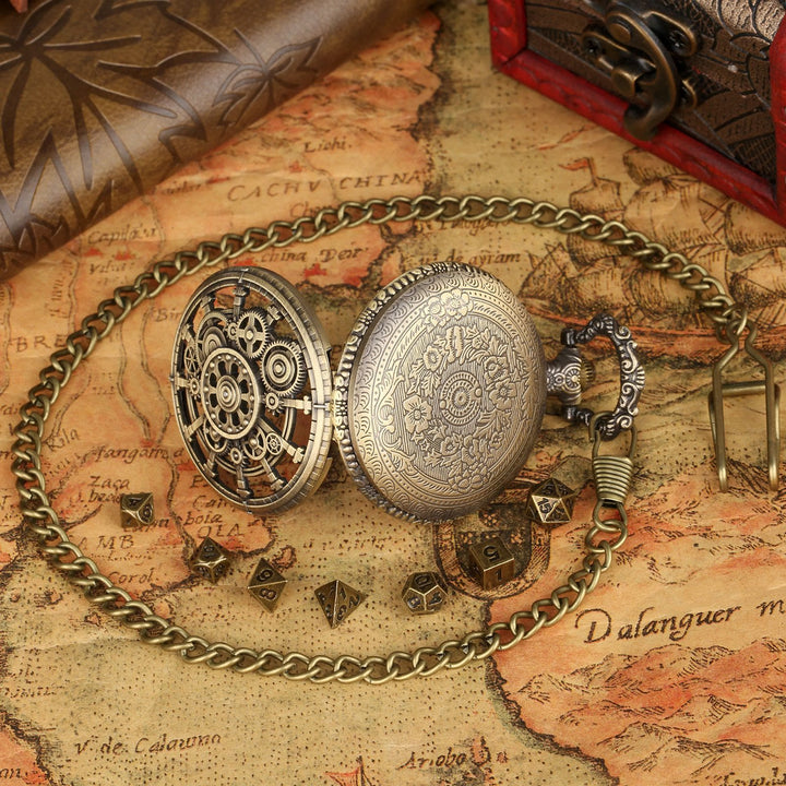 WorldNorse Steampunk Gears Würfel Set Taillenkette - image 7