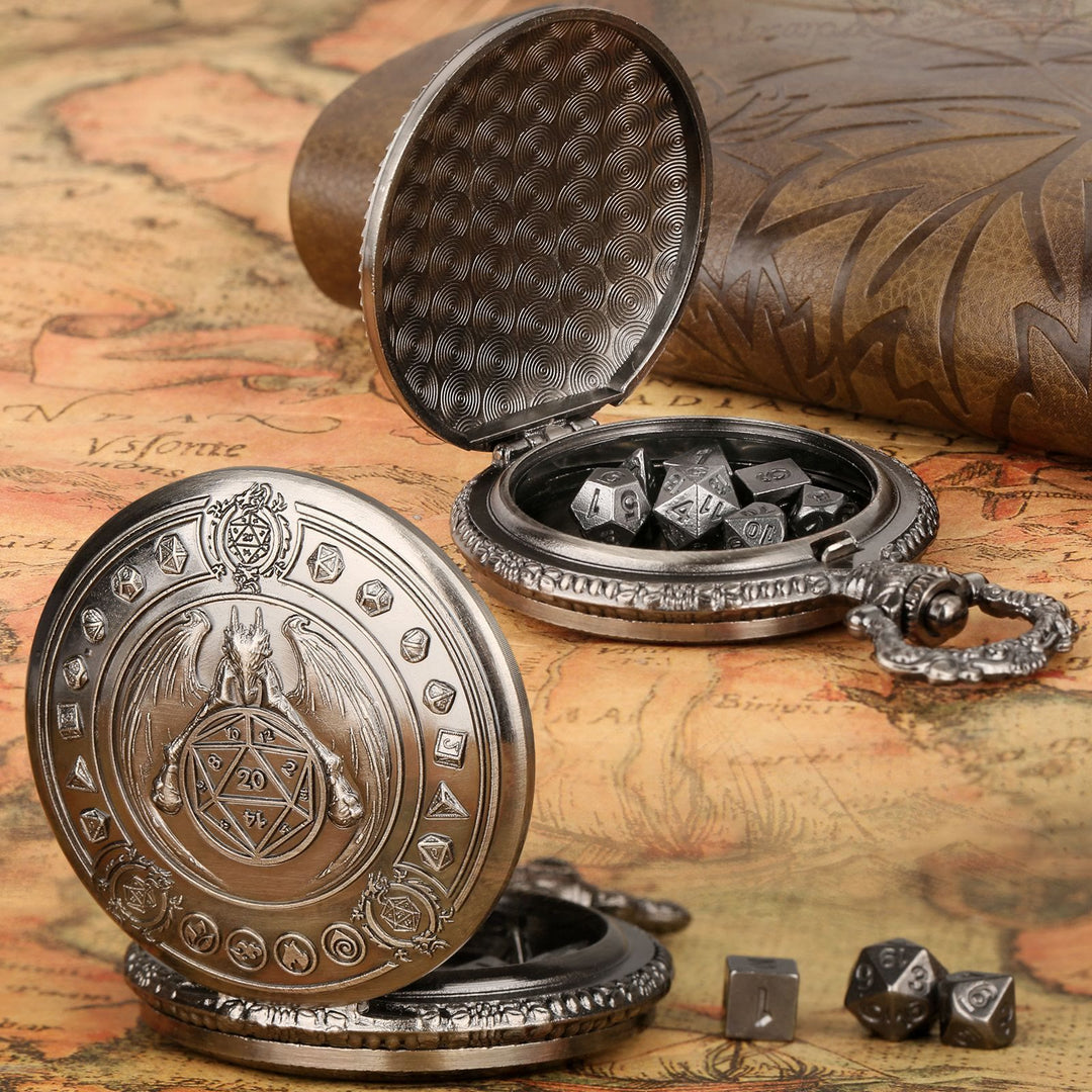 WorldNorse Nordischer Drache Polyedrisches Würfelset Taillenkette - image 6