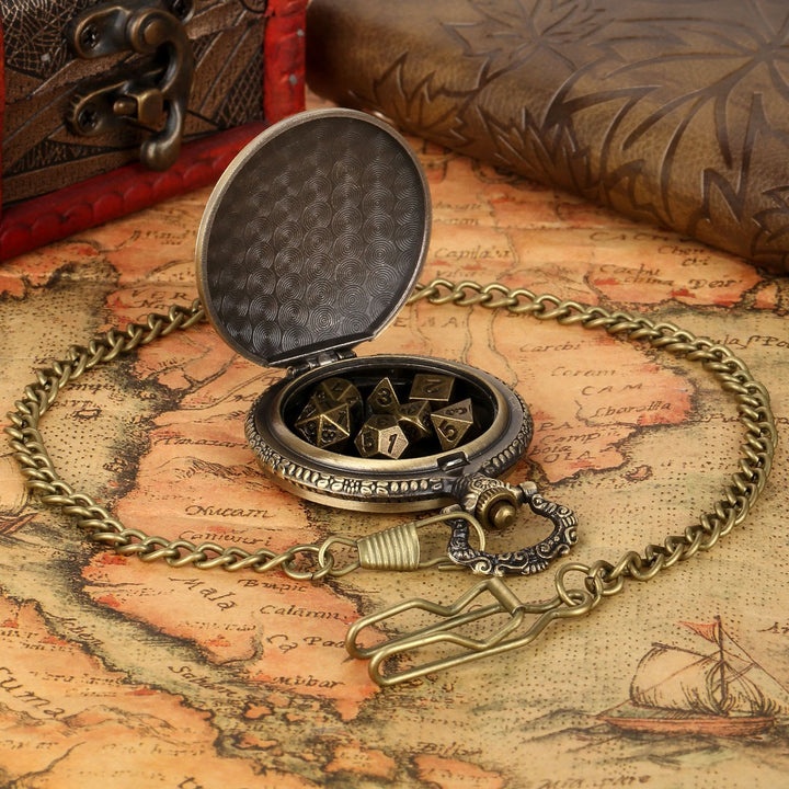 WorldNorse Nordischer Drache Polyedrisches Würfelset Taillenkette - image 3