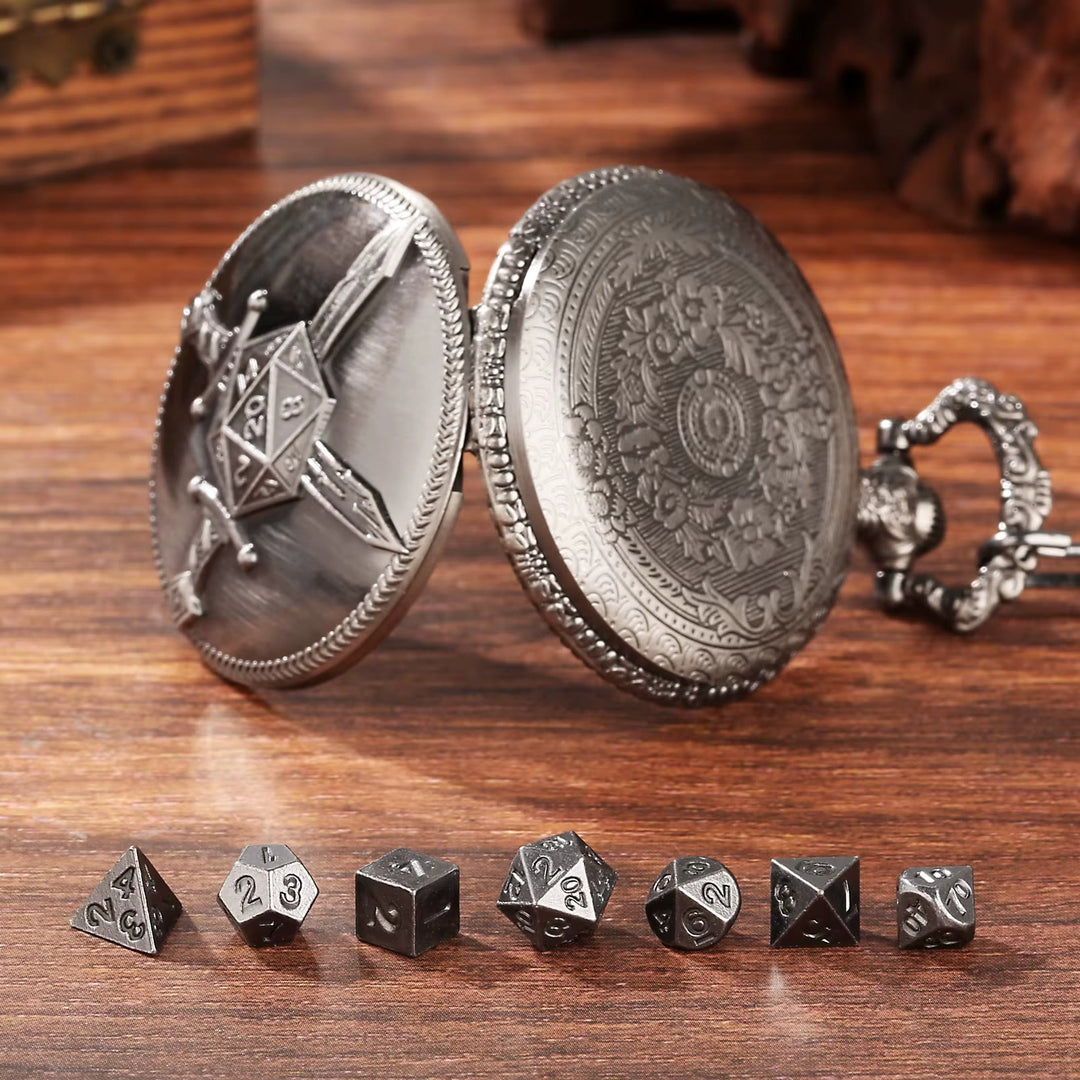 WorldNorse Doppelschwerter, polyedrische Würfel, Taillenkette - image 9