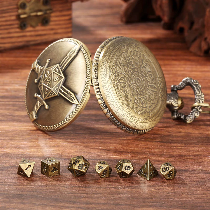WorldNorse Doppelschwerter, polyedrische Würfel, Taillenkette - image 3