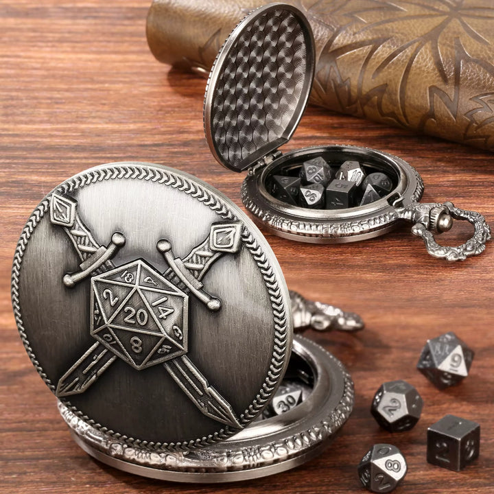 WorldNorse Doppelschwerter, polyedrische Würfel, Taillenkette - image 9