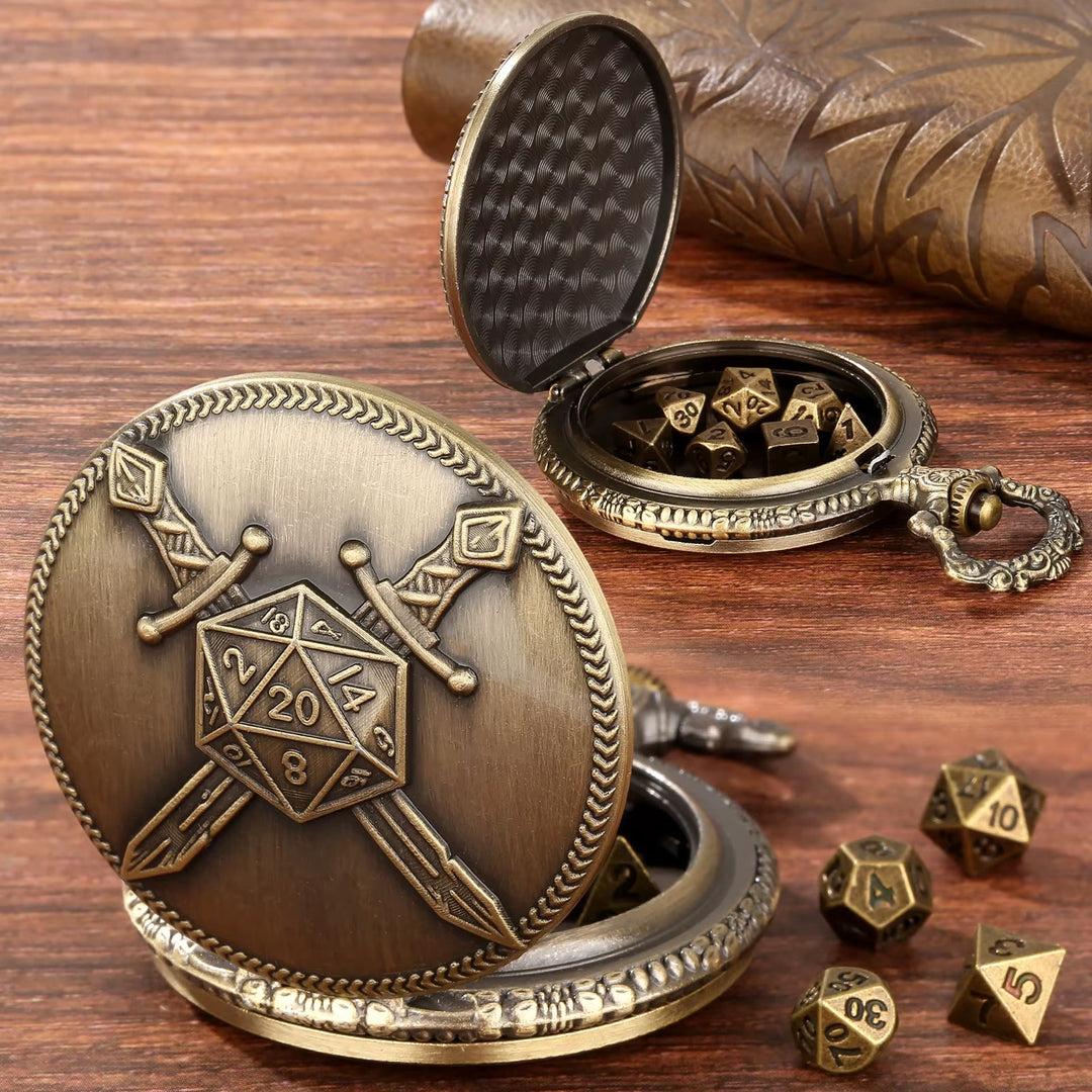 WorldNorse Doppelschwerter, polyedrische Würfel, Taillenkette - image 3