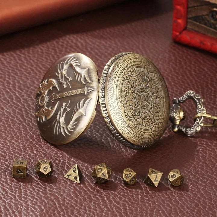 WorldNorse Doppeldrachenaxt Polyedrische Würfel-Hüftkette - image 7