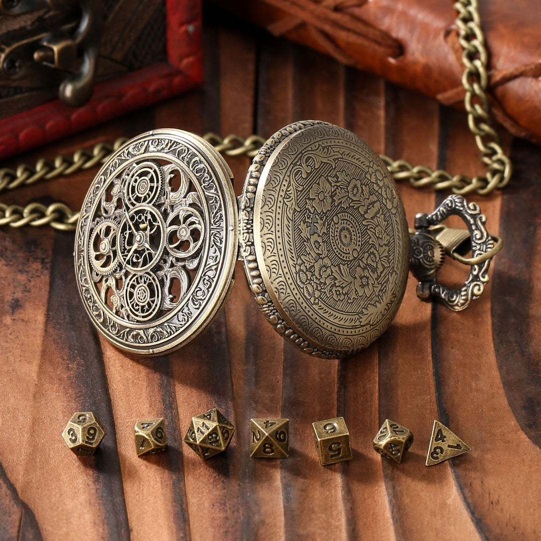 WorldNorse Punk Hollow Gears Mini-Würfel-Set, Taillenkette - image 5