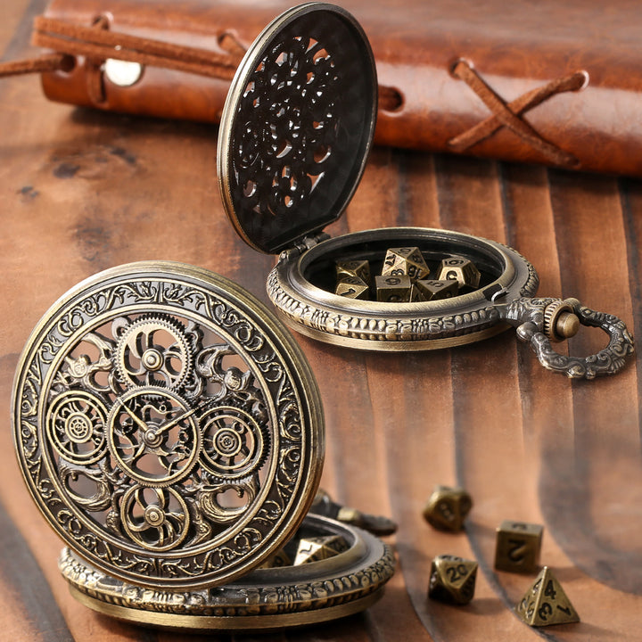 WorldNorse Punk Hollow Gears Mini-Würfel-Set, Taillenkette - image 3