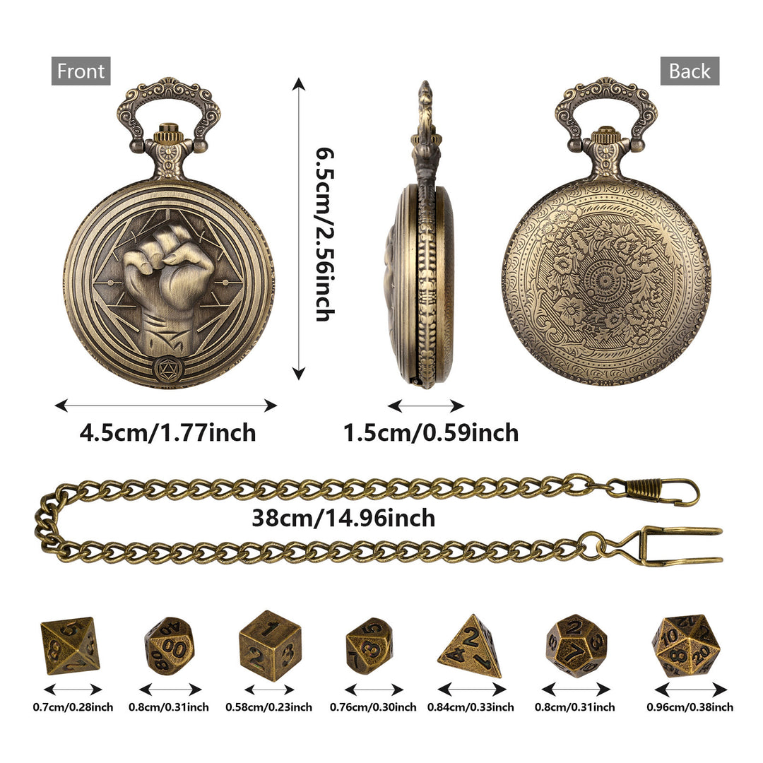 WorldNorse Monk Fist Seven Dice Zubehör Taillenkette - image 5