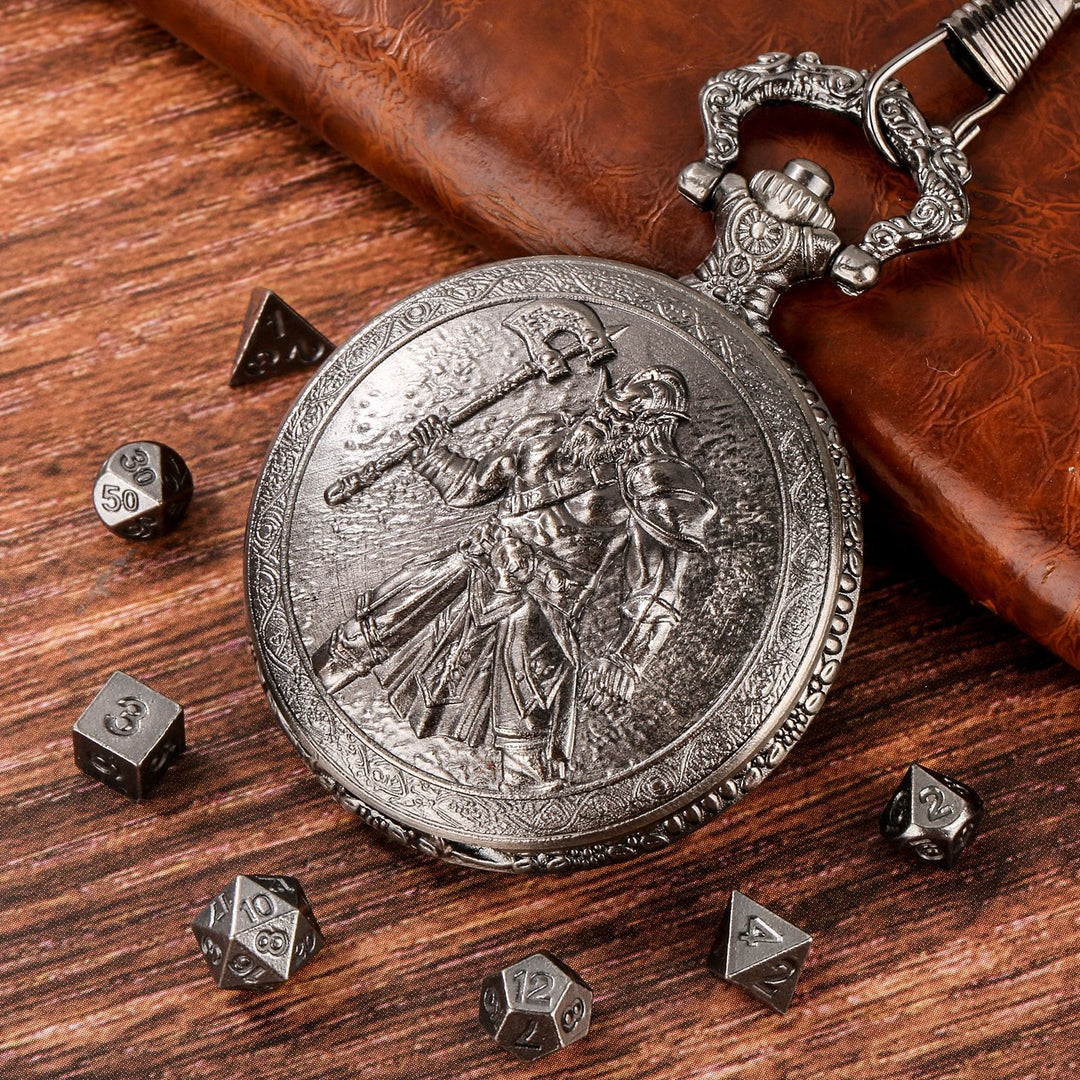 WorldNorse Wikinger Axt Barbarians Mehrseitiges Würfelset Taillenkette - image 6