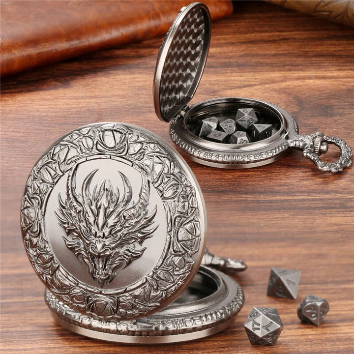 WorldNorse Viking Dragon Mini Polyedrisches Würfelset Taillenkette - image 7