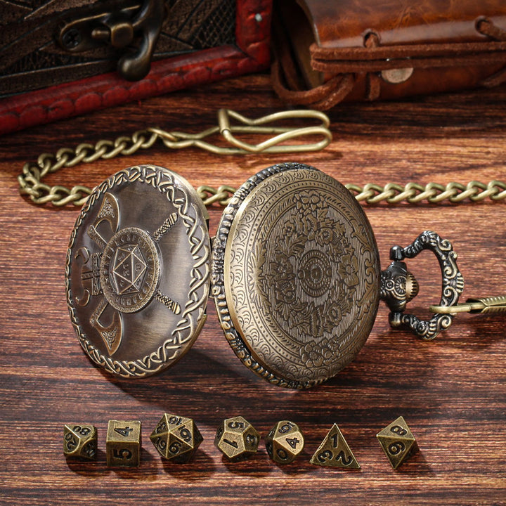 WorldNorse Wikinger Axt Helm Rune Sieben Würfel Taille Kette - image 9
