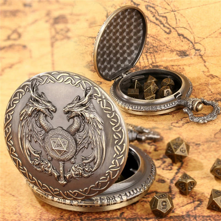 WorldNorse Zauberstab Drache Mini Würfel Set Taille Kette - image 2