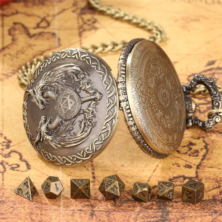 WorldNorse Zauberstab Drache Mini Würfel Set Taille Kette - image 4
