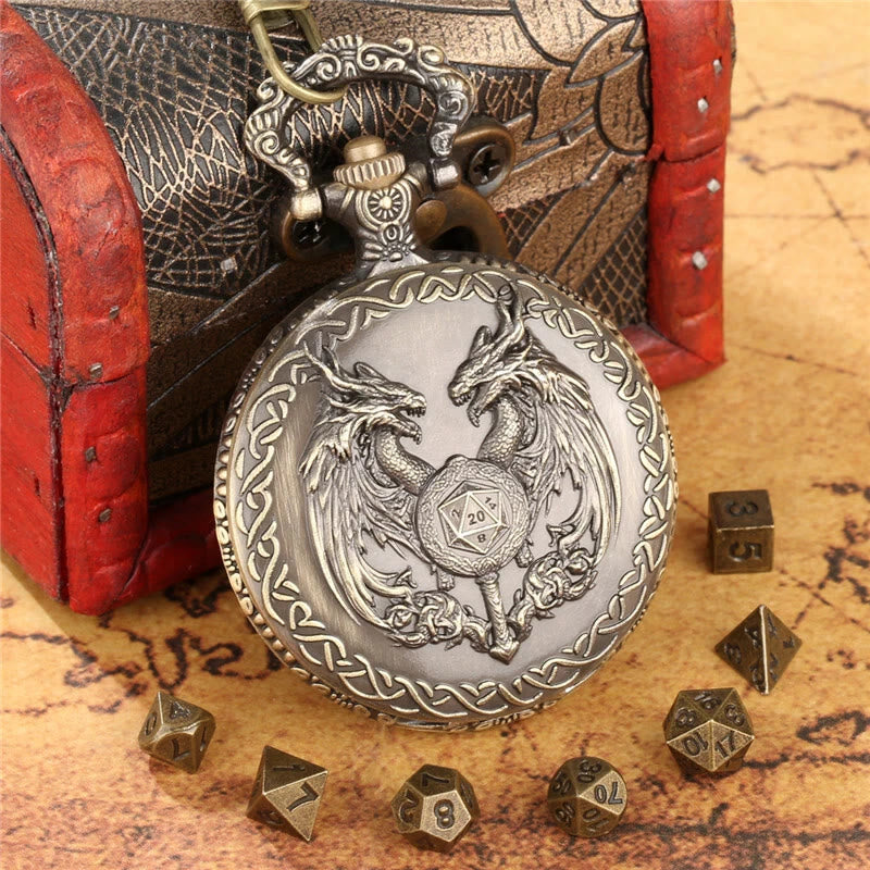 WorldNorse Zauberstab Drache Mini Würfel Set Taille Kette - image 2