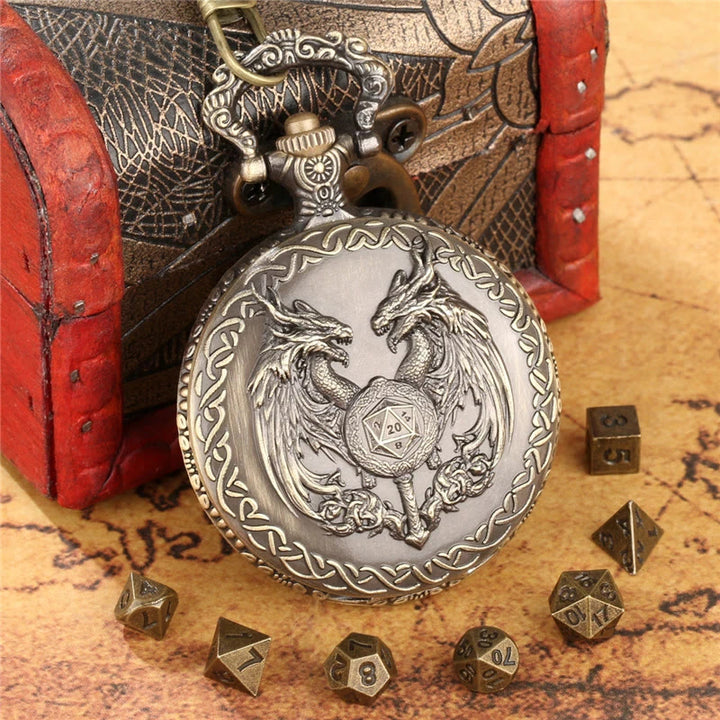 WorldNorse Zauberstab Drache Mini Würfel Set Taille Kette - image 2
