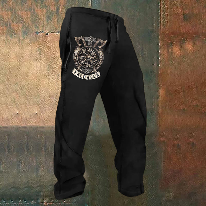 WorldNorse Thors Hammer Nordische Waffe Vegvisir Jogginghose - US/UK/AU52, EU62 (6XL) - image 0